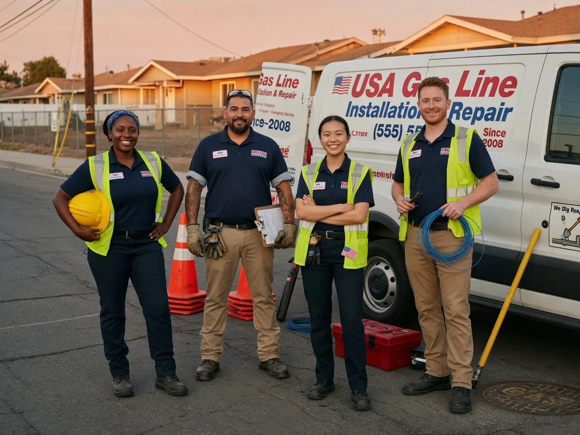 Gas Line Installation company in Tappen, ND